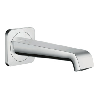 hansgrohe Axor Citterio E Bec de baignoire, projection 181 mm, aspect acier inoxydable