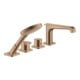 hansgrohe Axor Citterio E Ensemble complet 4 trous, mitigeur thermostatique, brossé or rouge-1
