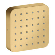 hansgrohe Axor Citterio E Ensemble complet Douche encastrée 120x120mm, Softcube, or optique brillant