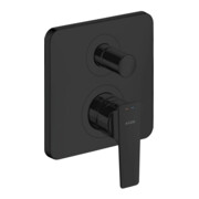 hansgrohe Axor Citterio E Ensemble complet Mitigeur bain encastré, noir mat
