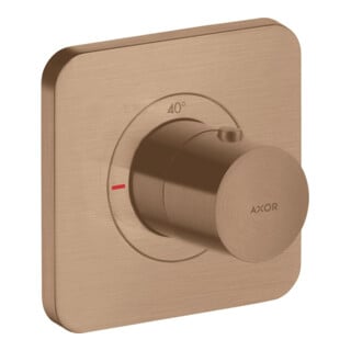 hansgrohe Axor Citterio E kit complet UP-THM 120x120mm, or rouge brossé