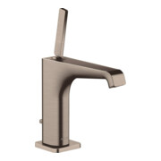hansgrohe Axor Citterio E Mitigeur lavabo 130 mm, poignée à tige, tirette, chrome