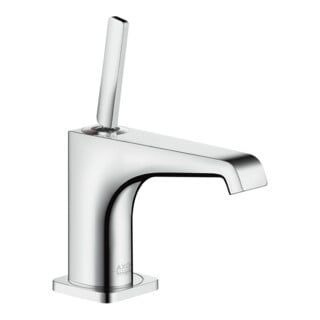 hansgrohe Axor Citterio E Mitigeur lavabo 90 135 mm, poignée à goupille, sans vidage, chrome