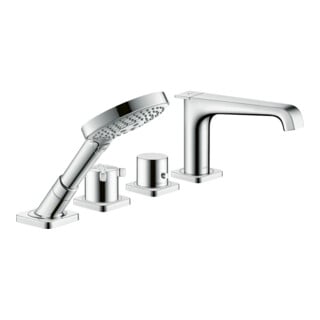 hansgrohe Axor Citterio E Set complet 4 trous mitigeur bord, avec thermostat, chrome
