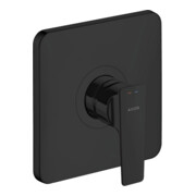 hansgrohe Axor Citterio E Set complet Mitigeur encastré douchette, 1 jet, noir mat