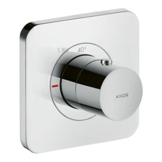 hansgrohe Axor Citterio E set complet Thermostat encastré 120x120mm, chrome