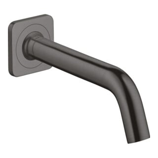 hansgrohe Axor Citterio M Bec de baignoire, projection 182 mm, chrome noir brossé