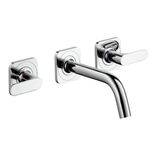 hansgrohe Axor Citterio M Ensemble complet Mitigeur lavabo 3 trous, bec 166 mm, rosé, chrome