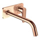 hansgrohe Axor Citterio M Ensemble complet Mitigeur lavabo encastré, A 227 mm, avec plaque, poli or rouge-1