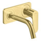 hansgrohe Axor Citterio M Ensemble complet Mitigeur lavabo encastré, bec 167 mm, avec plaque, brossé bronze-1
