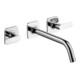 hansgrohe Axor Citterio M Ensemble complet Mitigeur lavabo mural 3 trous, bec 226 mm, rosace, chrome-1