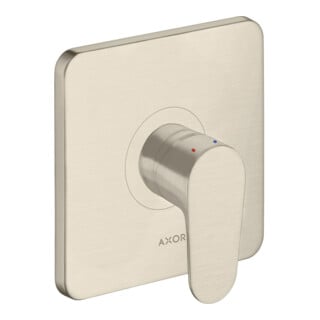 hansgrohe Axor Citterio M Ensemble complet Mitigeur mural douchette, 1 jet, nickel brossé