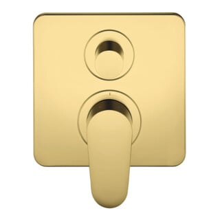hansgrohe Axor Citterio M Ensemble prêt à poser Mitigeur baignoire encastré, or poli