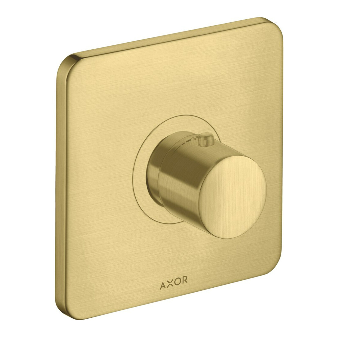 hansgrohe Axor Citterio M HF set complet thermostat encastré, laiton brossé