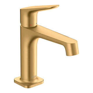 hansgrohe Axor Citterio M Mitigeur lavabo 100 A 128 mm, sans garniture, brossé