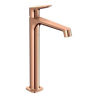 hansgrohe Axor Citterio M Mitigeur lavabo 250 A 170 mm, sans garniture, poli or rouge