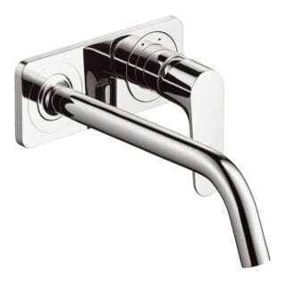 hansgrohe Axor Citterio M Mitigeur lavabo encastré, bec 227 mm, avec plaque, chrome