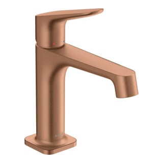 hansgrohe Axor Citterio M Mitigeur lavabo mono 100 A 128 mm, brossé or rose
