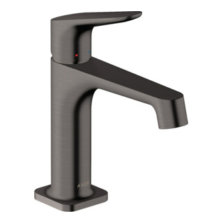 hansgrohe Axor Citterio M Mitigeur lavabo mono-commande 128 mm, brossé bleu