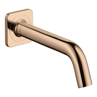 hansgrohe Axor Citterio M Robinet de baignoire, saillie 182 mm, or rouge poli