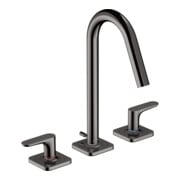 hansgrohe Axor Citterio M Robinet lavabo 3 trous 135 mm, chrome, tirette, rosace