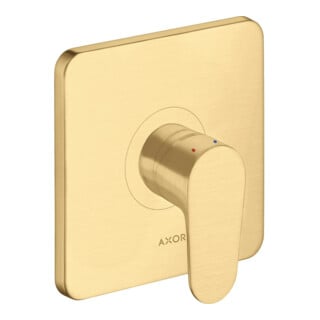 hansgrohe Axor Citterio M Set complet Mitigeur encastré, 1 jet, or brossé opt.