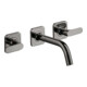 hansgrohe Axor Citterio M Set complet Mitigeur lavabo 3 trous encastré, H 166 mm, chrome poli, bleu-1