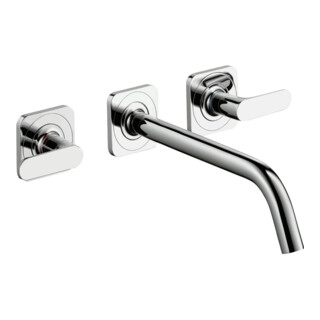 hansgrohe Axor Citterio M Set complet Mitigeur lavabo encastré 3 trous, H 226 mm, rose, ED