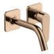 hansgrohe Axor Citterio M Set complet Mitigeur lavabo encastré, H 167 mm, avec rosace, poli or rouge-1