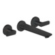 hansgrohe Axor Citterio Mitigeur baignoire 3 trous sans structure, noir mat, encastré mural-1