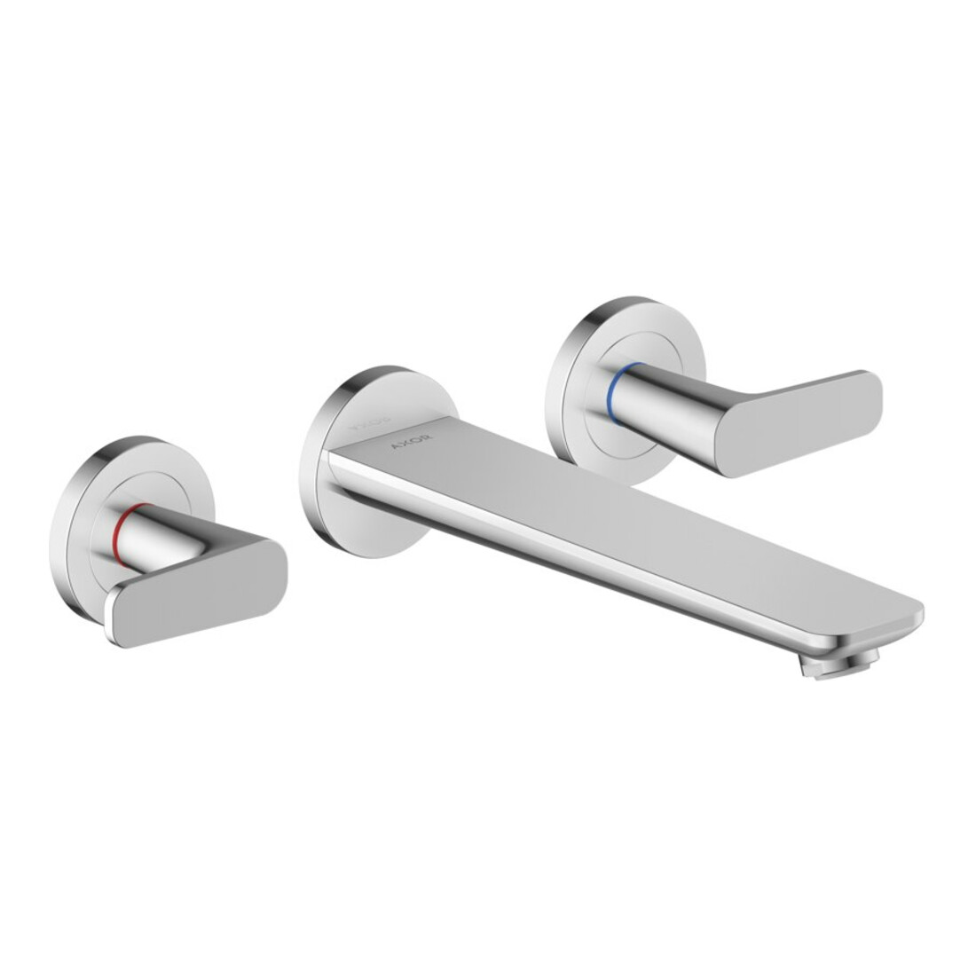 hansgrohe Axor Citterio mitigeur bain 3 trous sans structure, chrome, encastré mural