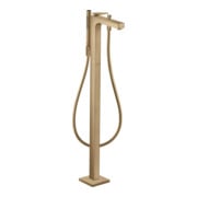 hansgrohe Axor Citterio Mitigeur bain au sol, avec levier, losange, bronze brossé
