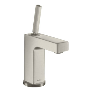 hansgrohe Axor Citterio Mitigeur lavabo monocommande 110 A 104mm, avec poignée à broche, tirette, ED