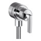 hansgrohe Axor Citterio Robinet d'arrêt avec clapet anti-retour, levier, chrome-1