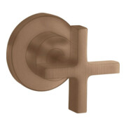 hansgrohe Axor Citterio Set de montage complet mitigeur encastré, avec croix, or rouge brossé