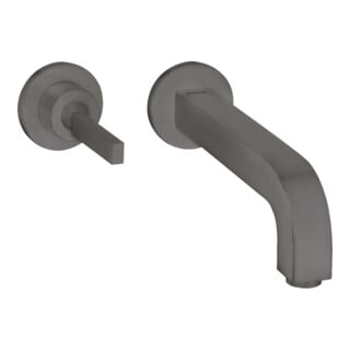 hansgrohe Axor Citterio Set de montage complet Mitigeur lavabo encastré, poignée à broche, A 160 mm