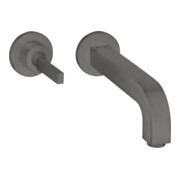 hansgrohe Axor Citterio Set de montage complet Mitigeur lavabo encastré, poignée à broche, A 160 mm