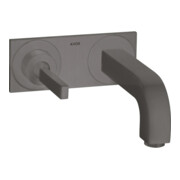 hansgrohe Axor Citterio Set de montage complet Mitigeur lavabo encastré, poignée à goupille, A 220 mm