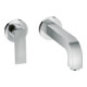 hansgrohe Axor Citterio Set d'installation mitigeur lavabo encastré, A 220 mm, levier, losange, chromé-1