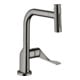 hansgrohe Axor Citterio SPT 230 Se 2jet avec douchette extractible, chrome noir poli-1