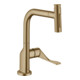 hansgrohe Axor Citterio SPT 230 Se 2jet mit douchette extractible et sBox, bronze brossé-1