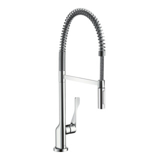 hansgrohe Axor Citterio SPT 230 SemiPro zone pivotante 360°, nickel brossé