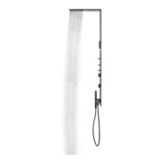 hansgrohe Axor D-Pane Ensemble de douche m TH, KB, 110x220mm, 1 an, SB, bleu poli vc-4