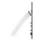 hansgrohe Axor D-Pane Ensemble de douche m TH, KB, 110x220mm, 1 an, SB, bleu poli vc-5
