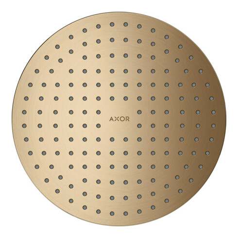 hansgrohe Axor Decken-Kopfbrause 250 2jet, UP-Montage, bronze brossé