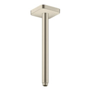 hansgrohe Axor Deckenanschluss softsquare 300 mm, nickel brossé, carré