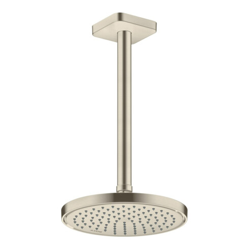 hansgrohe Axor Deckenanschluss softsquare 300 mm, nickel brossé, carré