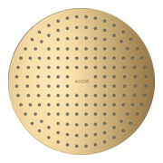 hansgrohe Axor Douche de tête 250 1jet, installation encastrée, optique or brossé