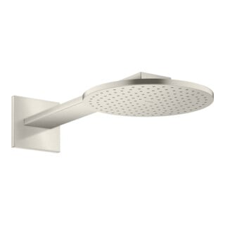 hansgrohe Axor Douche de tête 250 2jets avec bras de douche, aspect acier inoxydable