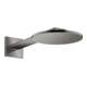 hansgrohe Axor Douche de tête 250 2jets avec bras de douche, chrome noir poli-1